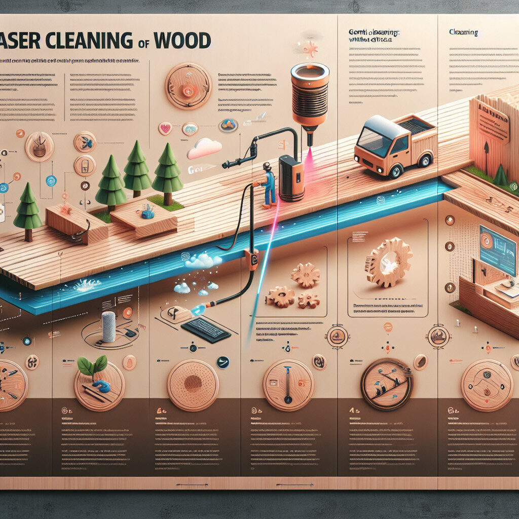 Laserreinigung von Holz in der Holzsaunaherstellung