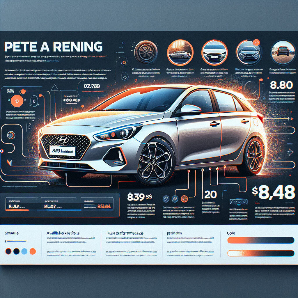 Wynajem Hyundai i30 Hatchback z systemem monitorowania martwego pola