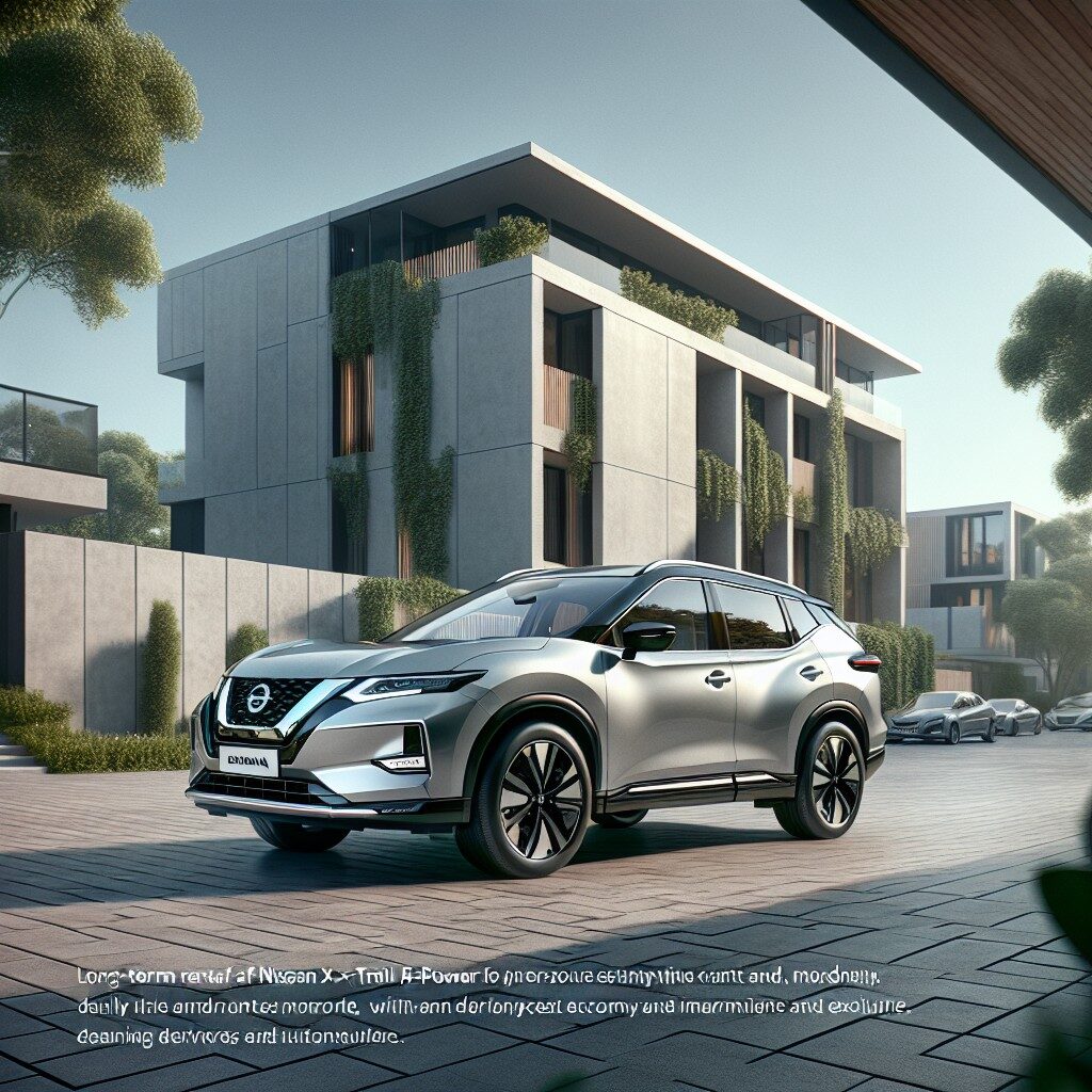 Wynajem długoterminowy Nowy Nissan X-Trail TEKNA e-POWER