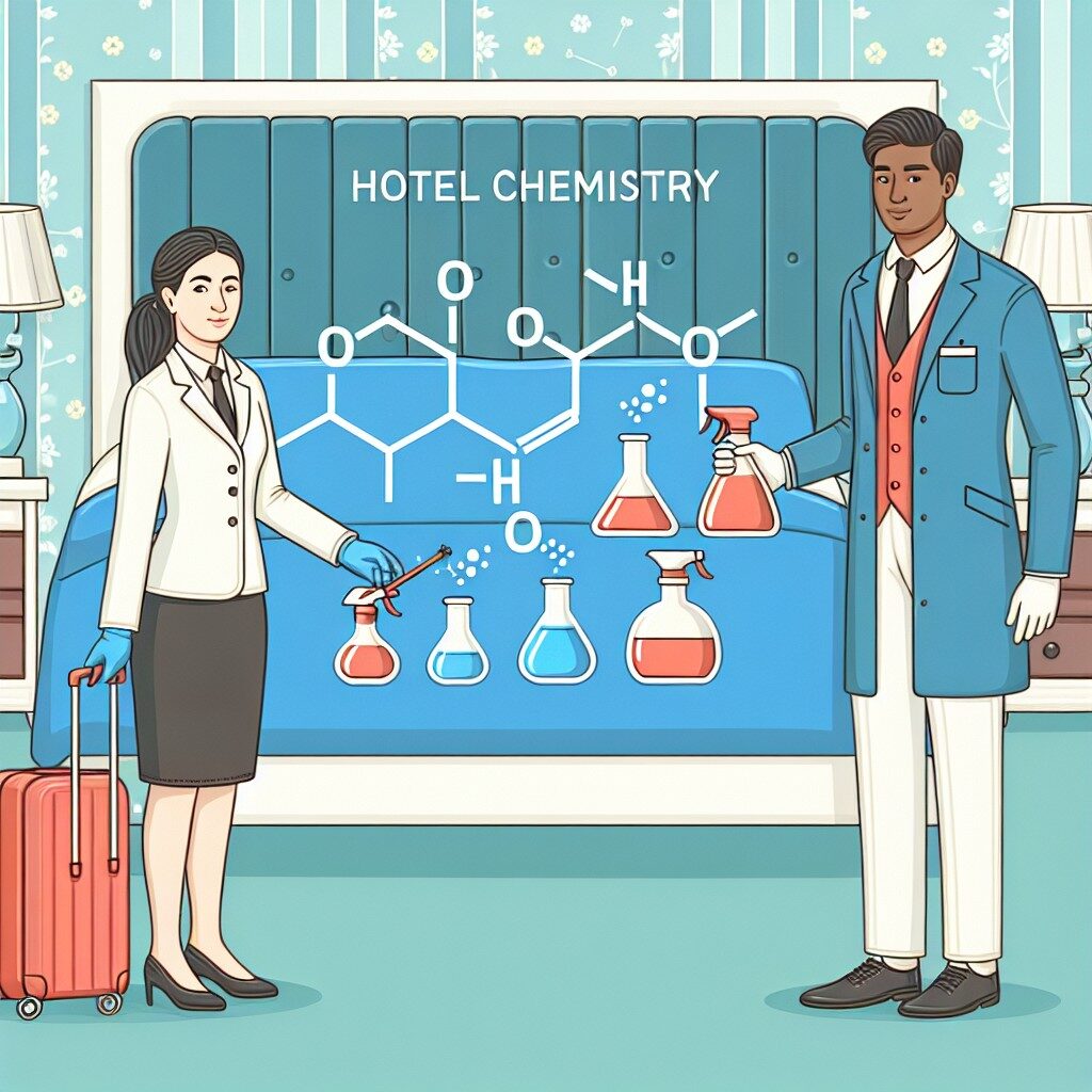 Chemia hotelowa w apartamentach wynajmowanych krótkoterminowo